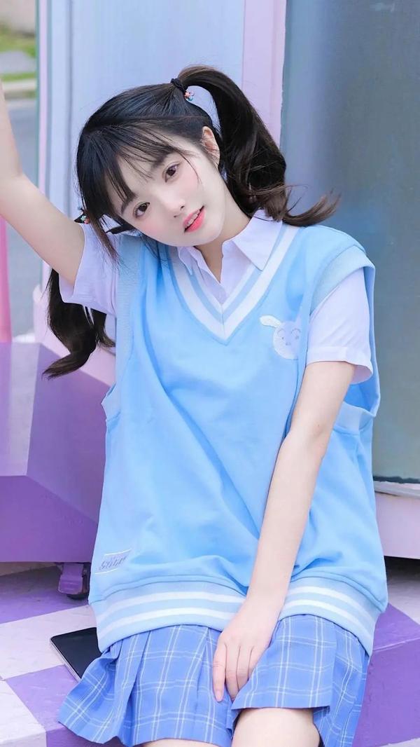 好看的jk制服女生壁纸